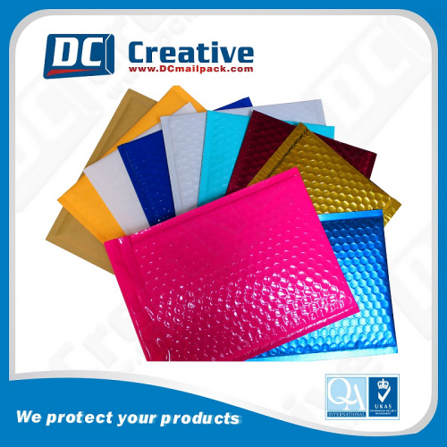 custom air metallic bubble mailers for mailing