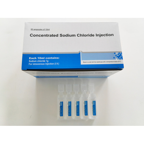 حقن كلوريد الصوديوم 10%