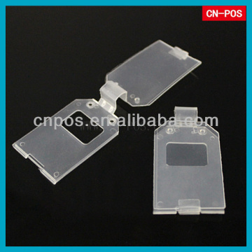 supermarket pvc lable holder for hanging