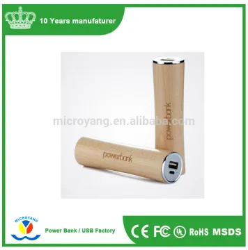 Christmas gift Solid wood smart power bank 26000mah Wooden Power Bank