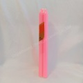 Colorful Pink candle paraffin wax long stick candle