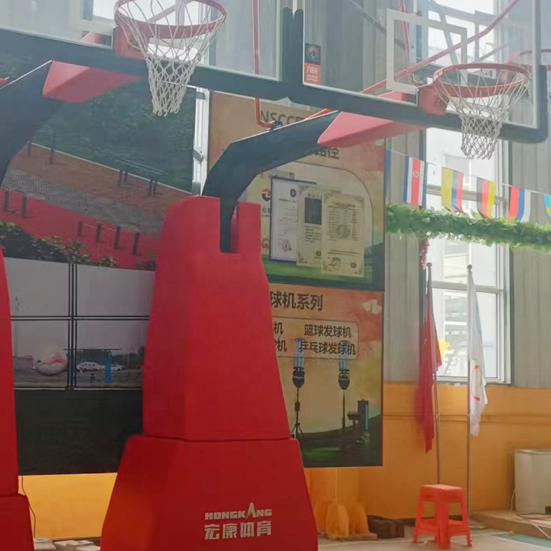 Luxury Buried Basketball Stand System