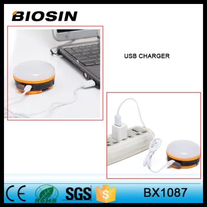 Convenient portable 6 SMD led Outdoor Camping tent lights