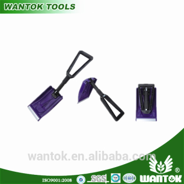 Portable foldable shovel