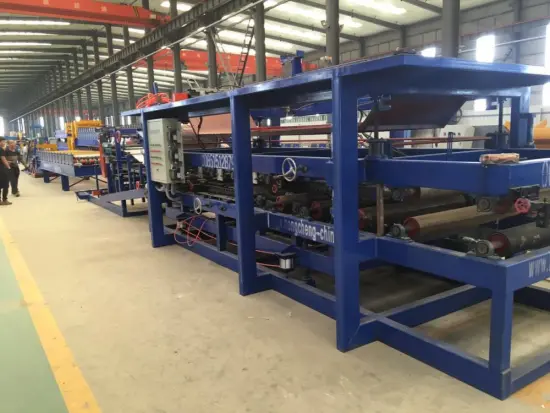 Fireproof Rock Wool Sandwich Panel Making Machine