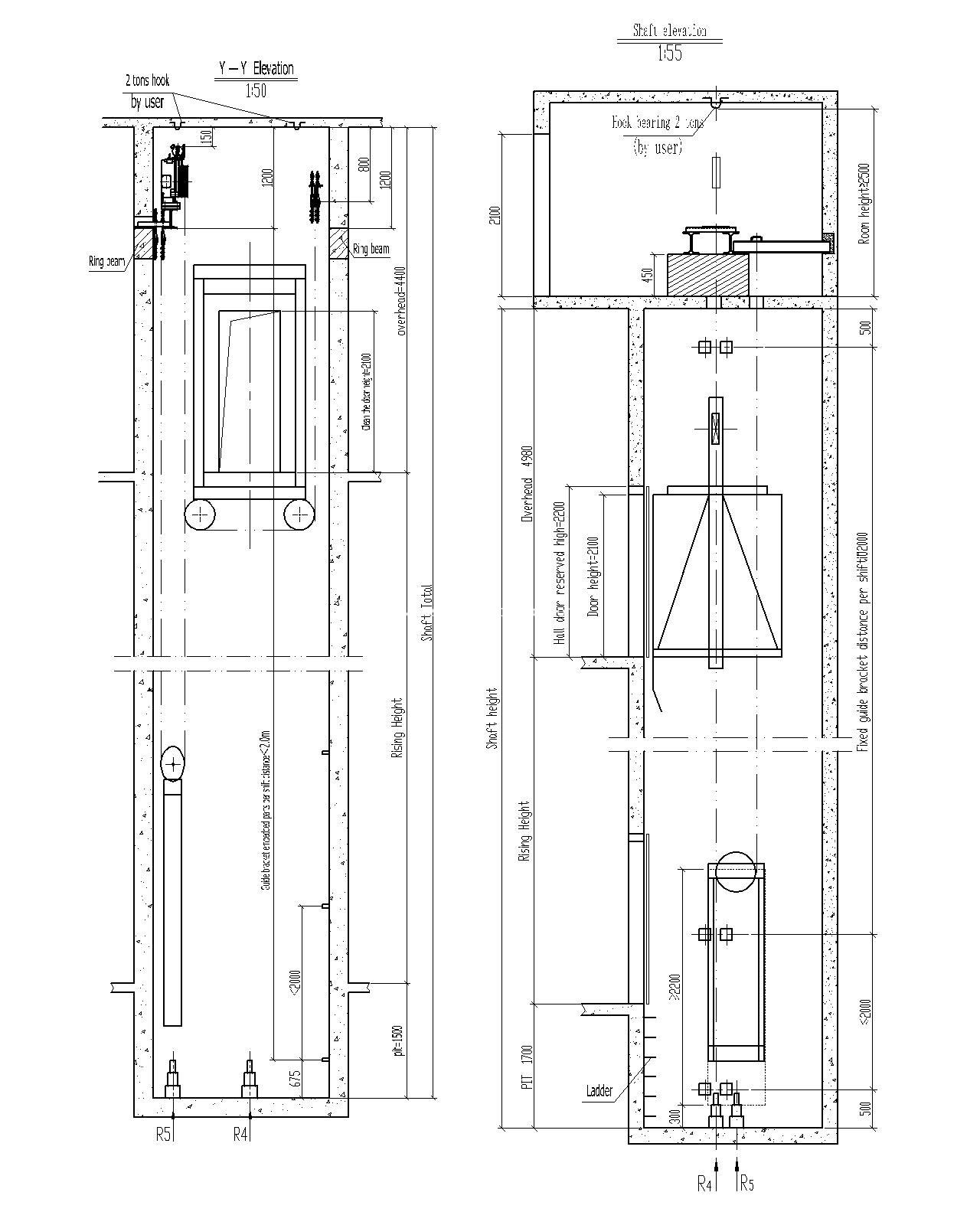 Luxury Villa Elevator