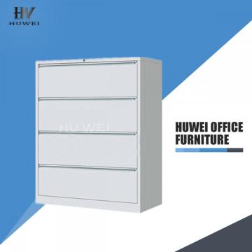 4 Drawers lateral metal storage filing cabinet