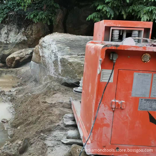 Quarry Stone Diamond Wire Saw Cutting Machine