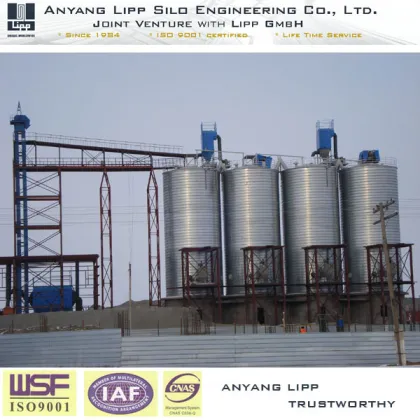 Mongolia Steel Slag Silo Concrete Foundation