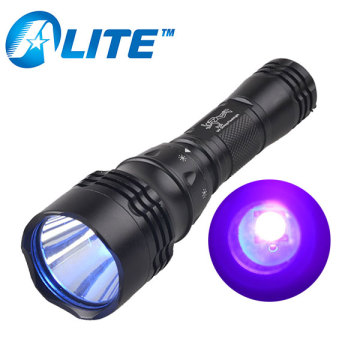 395nm IP68 3W Torch Diving UV Light Flashlight