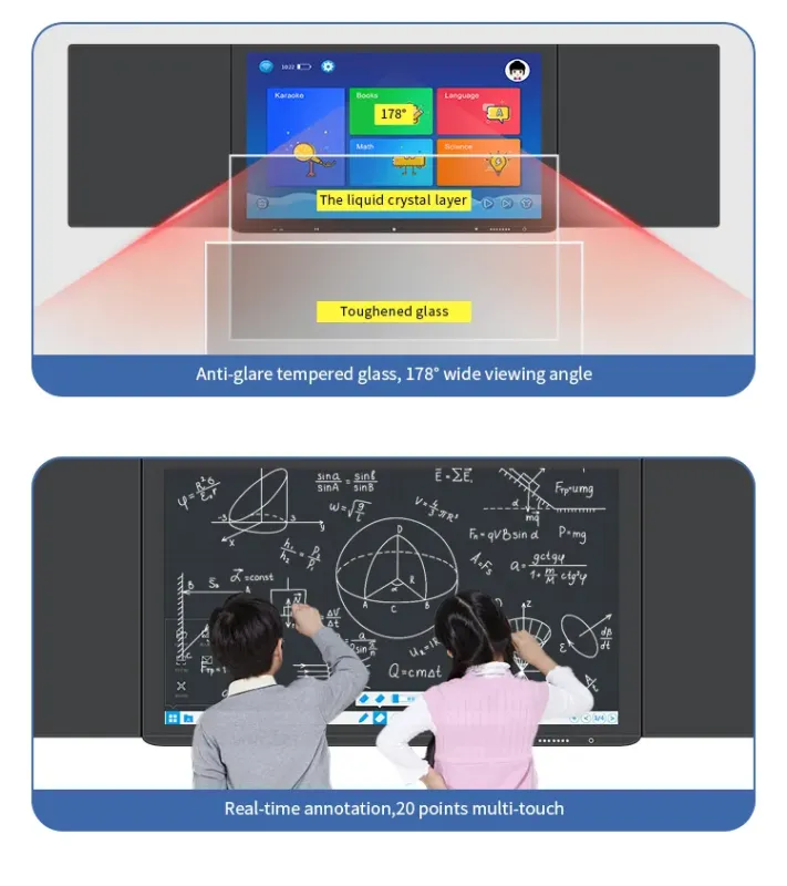 Back to School 85-86 Inch 4K Smart Board Promotion