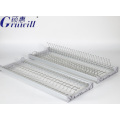 Kitchen cabinet stainless steel wired dish storage rack