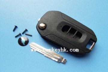 High quality Chevrolet Captiva 3 buttons left key blade without rubber pad