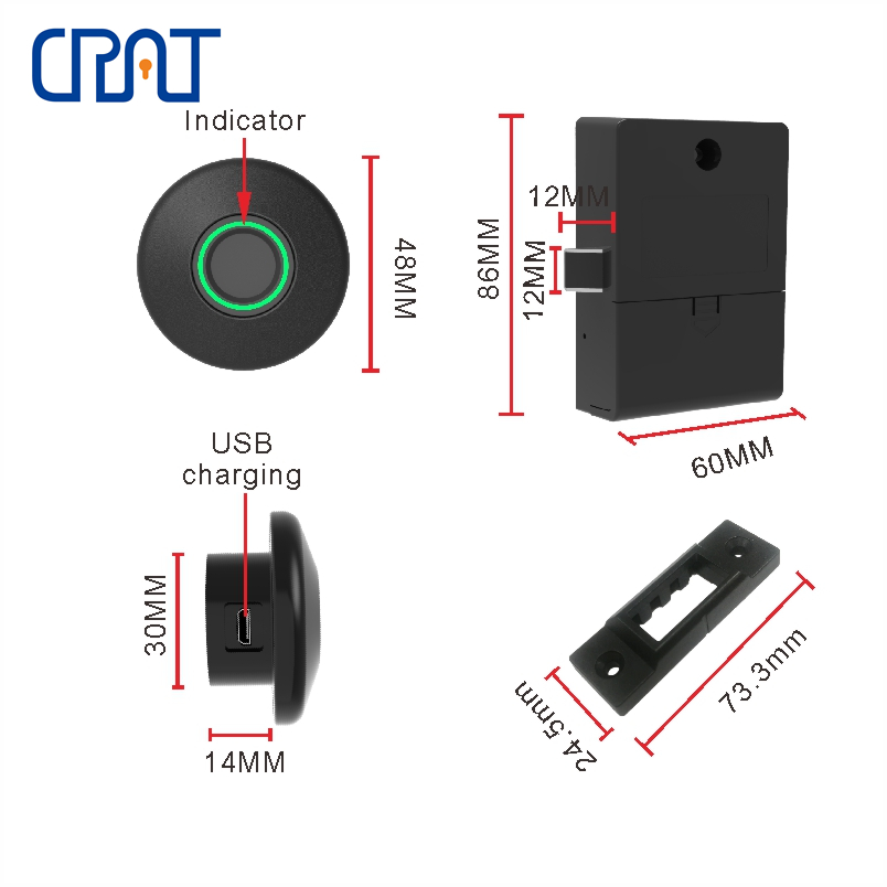 Cabinet Lock F022 4