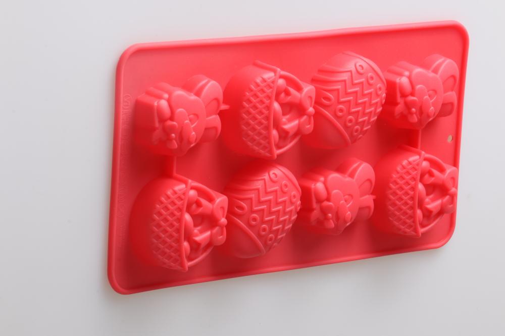 Easter Eggs Rabbits cake mold