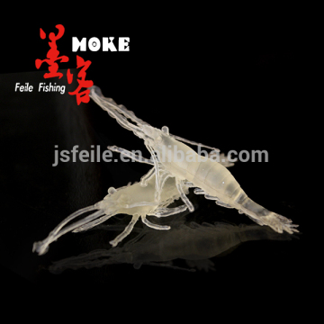 50MM Luminous wholesale shrimp soft lure