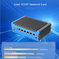 6 LAN Gigabit Intel Celeron 3865U Mini PC