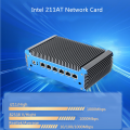 6 lan gigabit intel celeron 3865u mini pc
