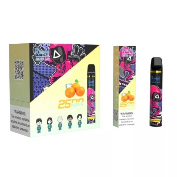 원래 Randm Squid Bar 2500puffs 일회용 vape