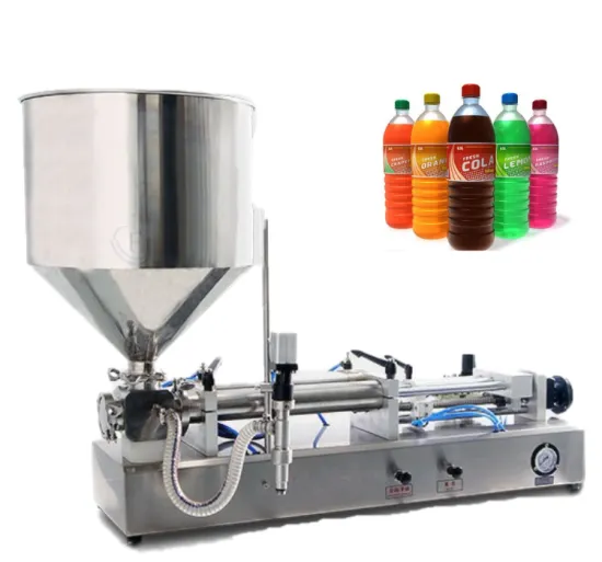 Automatic Pneumatic Filling Machine for Ketchup and Mayonnaise