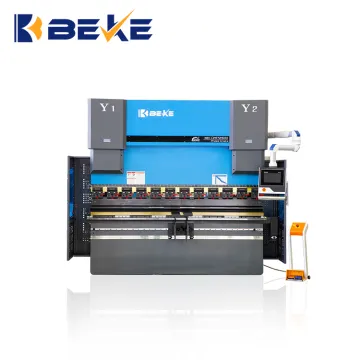 BEKE 125T2500 CNC Steel Press Brake Machine with 4+1 Axes DA53T System for Plate Bending