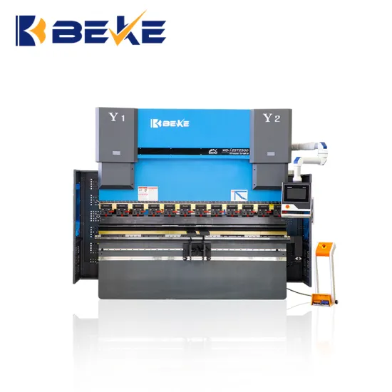 BEKE 125T2500 CNC Steel Press Brake Machine with 4+1 Axes DA53T System for Plate Bending