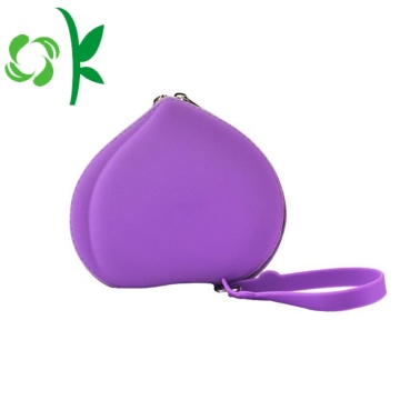 Silicone Coin Change Purse Wallet Multicolor