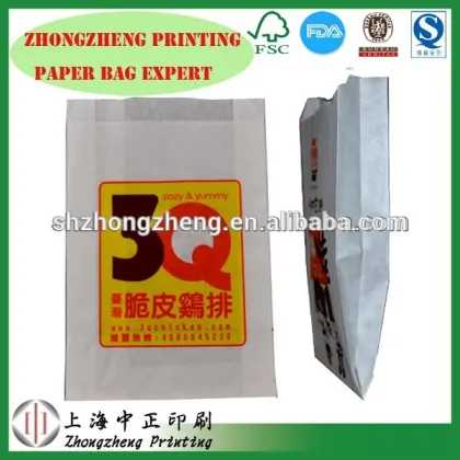 Fried chicken paper bag