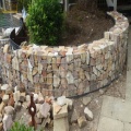Gabion soldado de alta qualidade para o sistema de parede