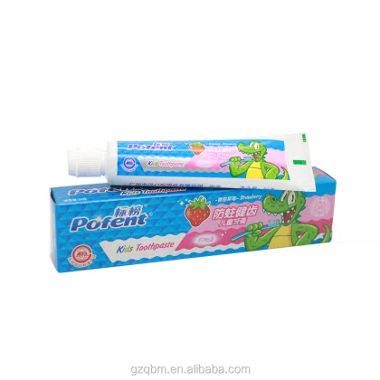 Natural Anti-cavity Fruit Flavor Children Toothpaste