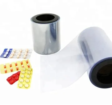 0.35mm transparent PVC film for pharmaceutical blister packing