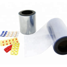 Filme PVC transparente de 0,35 mm para embalagem de bolha farmacêutica