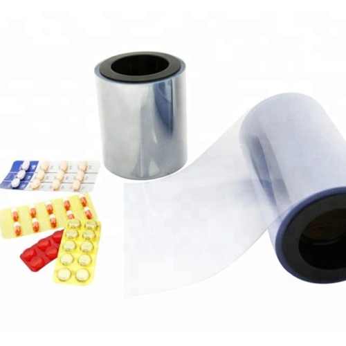 Filme PVC transparente de 0,35 mm para embalagem de bolha farmacêutica