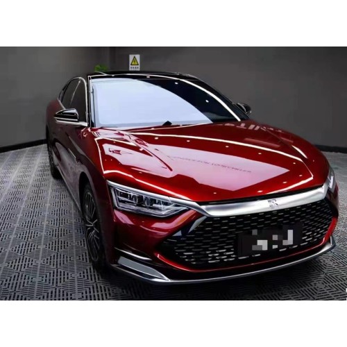 Liquid Metal Vampire Red Glossy Car Wrap Film