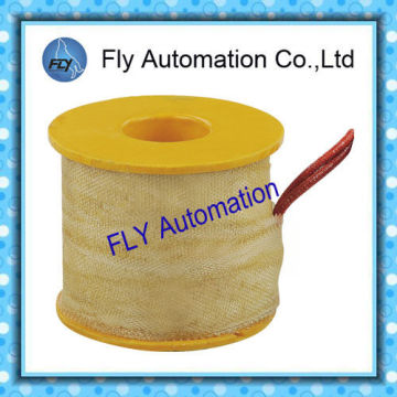 Flying Lead Big Round Electromagnetic Induction Coil , Solenoid Coild 2w400-40 Uw-40