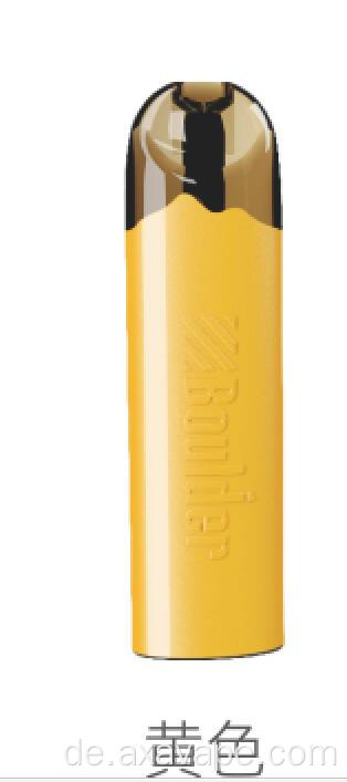Neue E-Zigarette-Boulder Bernstein Serie-das frische Gelb