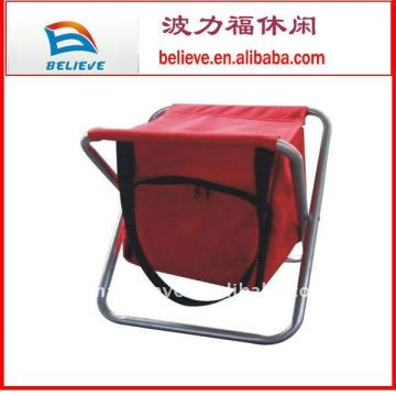 folding stool with picnic bag