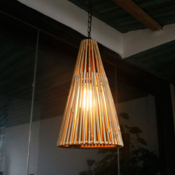 Customized Holliday Village Handmade Bamboo Pendant Lamp