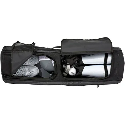 Custom Black Field Hockey Passport Bag - Free Sample Ice Hockey Bag