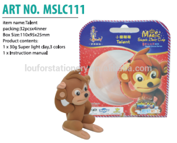 loufor air dry modeling clay super light polymer clay educational toys for kids