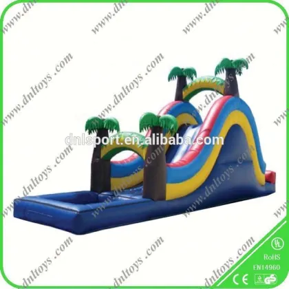 Climb with Cover durable wahoo inflatable water slide