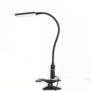 Dimmable Touch Sensitive LED Desk Lamp with Clip: A Versatile Home and Hotel Reading Stand