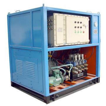 Unidades de potencia hidráulica equipos de plataforma de aceite para enfriamiento del aire