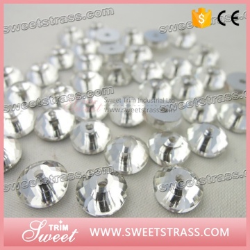 Factory supply quality Assurance sew on rhinestone garment accessory