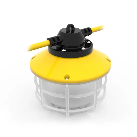 Industrial Explosion Proof LED String Light 50ft 75W with Plastic Cage