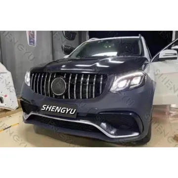 High Quality Car Auto Body Systems for Mercedes-Benz GL Class X166 (2013-2015) - Front & Rear Bumpers, Grille, Hood, and Lamps