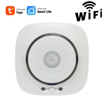 Security Home Smart Life Tuya WIFI Kitchen Combustible Gas Leak Detector Network Natural Gas Sensor LPG Leaking Alarm Detector