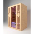 Sauna de sauna de infravermelho 3 pessoas de infravermelho SAUNA