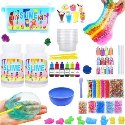 Hot Selling DIY Toy Kit: Crystal Playdough Slime for Kids