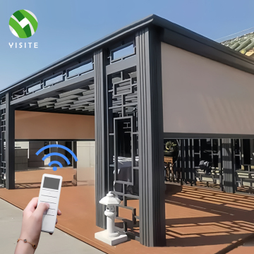 Smart Electric Motoric Blackout antivento Blinds per rulli da esterno